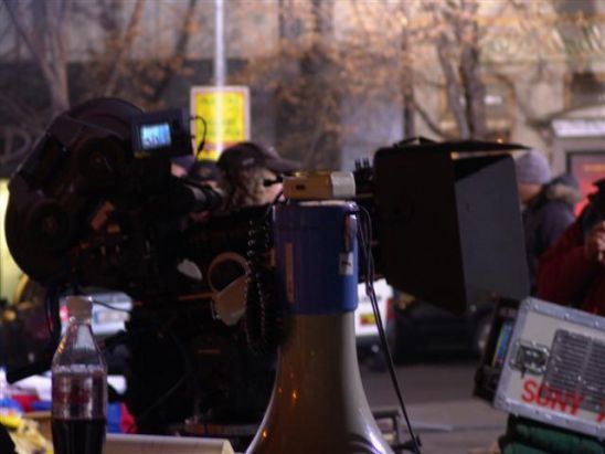 Natáčení reklamy 12.12.05